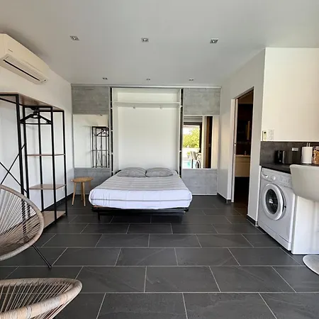 Studio, Piscine, 10 Min Des Plages, Ajaccio, Corse Du Sud, Appietto