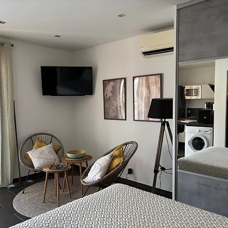 Apartment Studio, Piscine, 10 Min Des Plages, Ajaccio, Corse Du Sud, *